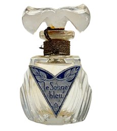 1930s' Le Song Bleu' Perfume Bottle