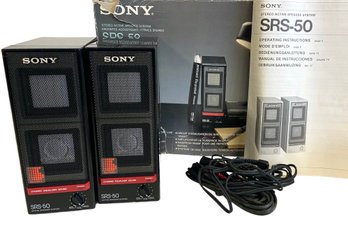 NEW IN BOX - SONY  SRS-50 Shelf Speakers