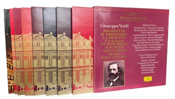 Boxed Set 'Guiuseppe Verdi' Opera LPs