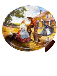1985 First Edition Rodgers And Hammerstein 'Oklahoma!' Collector's Plate #14304 H