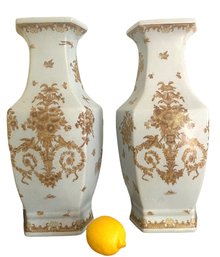Pair Of Porcelain Chinese Vases