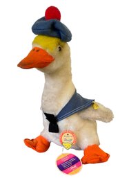 Vintage Steiff  Duck With Hat