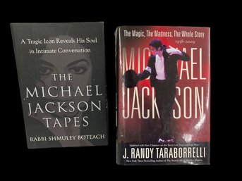 Two Michael Jackson Books The Magic, The Madness, The Whole Story And 'The Michael Jacksons Tapes'