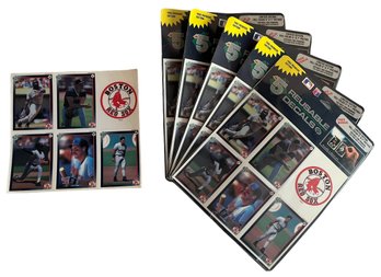 Four Sets Of 1992 Boston Red Sox Decals