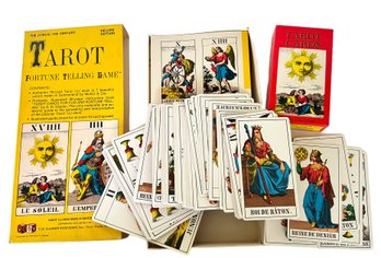 Vintage 1970 Tarot Card Boxed Set