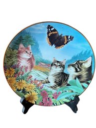 Collectors Plate- The Purr Fect Playground