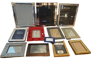 Group Of Metal Photo Frames