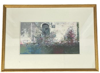 Fine Impressionist Gouache Painting - Signed Ma........