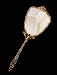 Beautiful Antique Hand With Beveled Mirror