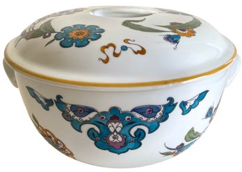 Vintage Royal Worcester Oven Proof 'palmyra-Bride Of The Desert' Round Covered Casserole 10'