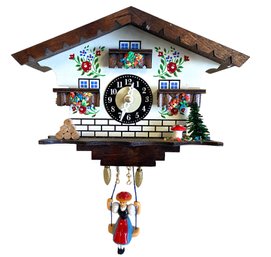 Swiss Cottage Cuckoo Style Clock