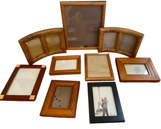 Group Of Wood Photo Frames