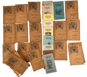 Collection Of 1940s Electric Utilities Pamphlets
