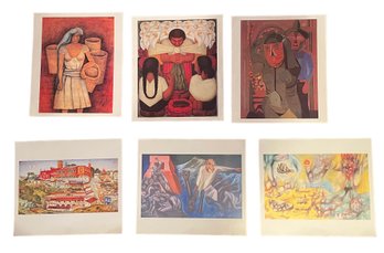 Six Mexican Artist Prints