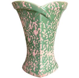 Vintage McCoy Brocade Style Pottery Vase