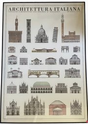 Italian Architecture Poster (L)