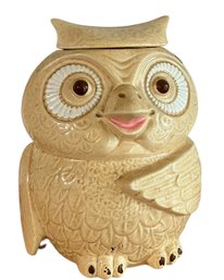 Vintage USA Owl (M) Cookie Jar