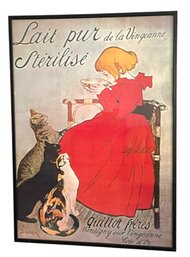 Poster  Print Of Antique Original 'Lait Pur De La Vingeanne' By Steinlen