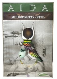 Rare 1978 'Aida' Poster From Metropolitan Opera By Paul Wunderlich (S)