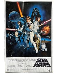 1977 STAR WARS Poster - Shrink Wrapped