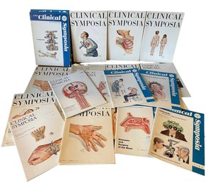 Collection Of Twenty Five 1970's 'Clinical Symposia' Medical Bulletins