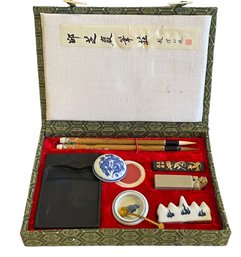 Very Fine Chinese Artist Calligraphy Set