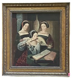 Reproduction Print 'Renaissance Ladies Of Music' (N)