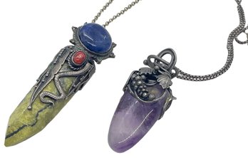 Amulet Necklaces - Includes Sterling Silver - 2 Pieces