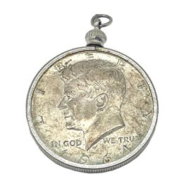 1964 JFK Liberty Half Dollar Pendant