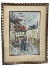 Signed Impressionist Painting By ?