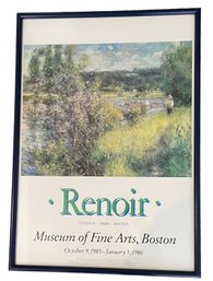 'Renoir' Museum Of Fine Arts Poster