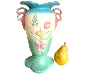 Large Vintage Hull Pottery 'Bowknot' Vase