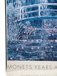 1978 Poster 'Monet's Years At Giverny' (W)