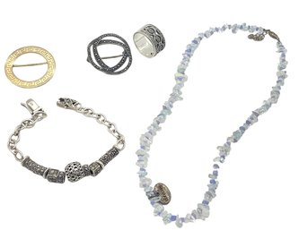 Sterling Silver Jewelry Collection A - Includes 12K Gold Filled - 5 Pieces