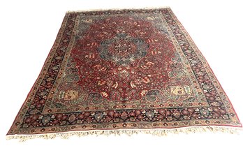 Fine Oriental Wool Carpet 12.5 FT X 9.5 FT