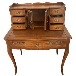 Petite Antique French Provincial Secretary Desk