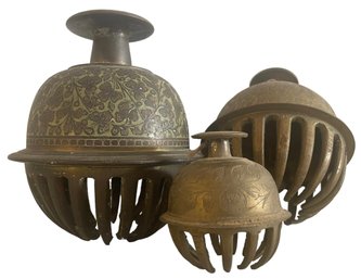 Trio Of Antique & Vintage Elephant Bells