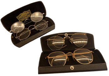 Four Pairs Of Old Spectacles