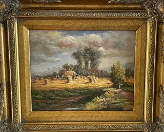 Signed Oil On Board  By S. Clauson  (AC3)