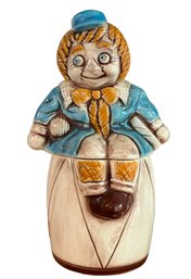 Vintage Rag Doll Cookie Jar (X)