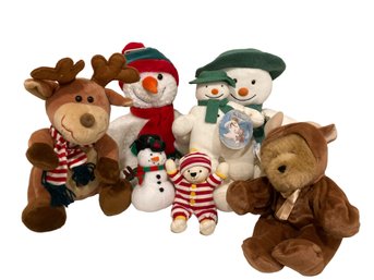 Group Of Christmas Friends