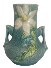 Vintage Roseville  'Clematis'  Two Handle Vase
