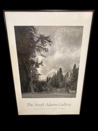 The Ansel Adams Gallery Print Titled Yosemite National Park Black And White