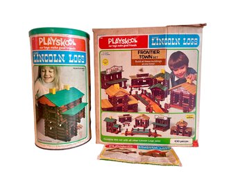 Vintage Playskool Lincoln Logs
