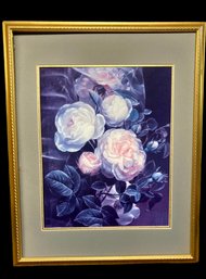 Nicely Framed Print Of Roses