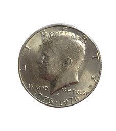 BiCentennial 1776-1976 Kennedy Half Dollar Mint Mark D