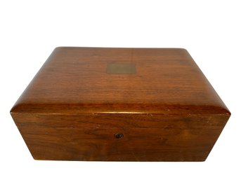 Vintage Antique Tobacco Humidor Box