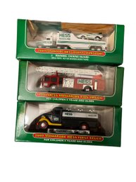 Collectible Hess Miniature Trucks