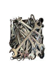 Assorted Wrenches Open And Closed End