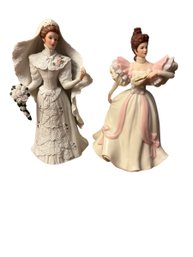 Lenox The Centennial Bride & Lenox Ivory First Waltz Figurines